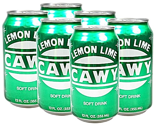 Cawy six pack 12 oz cans.